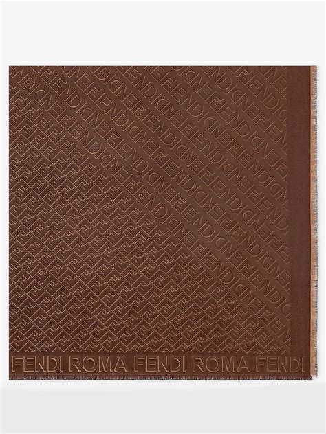 fendi scialle|fendi pre owned clothing.